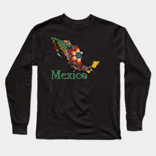 Mexican Design Long Sleeve T-Shirt